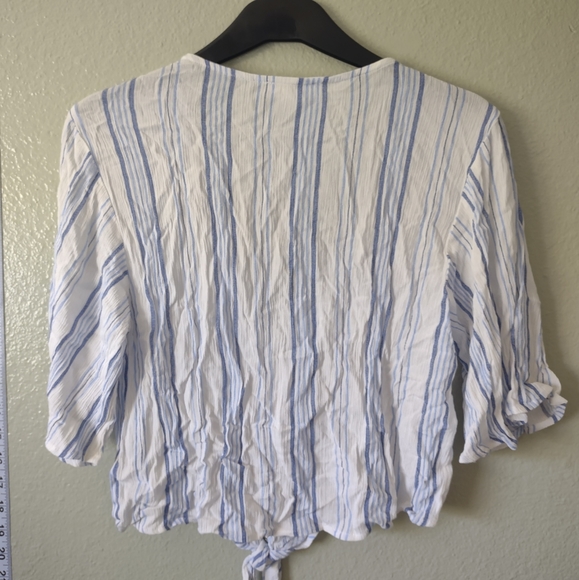 Coastal tie waist crop top - Picture 3 of 3